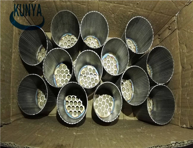 Metal 304 Sintered Filter Elements Adhesive Pipe Stainless Steel Mesh Tube