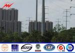 16sides 70ft 135kv voltage Steel Utility Pole for sub stational distribution