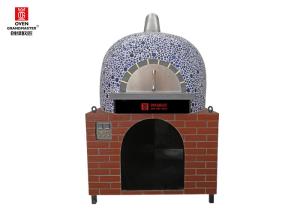 Quality Eco-friendly Italy Pizza Oven Gas Heating Natural Lava Rock Napoli Style wholesale