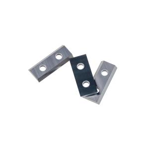 Quality Rectangular Woodworking K30 K40 Carbide Reversible Knives Two Holes wholesale