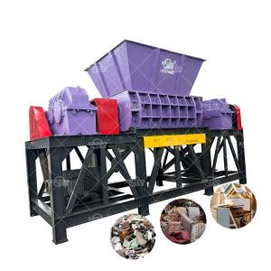 Quality Home Appliance Textile Waste Shredder Wooden Wardrobe Furniture Crusher Wood Pallet Recycling Machine wholesale