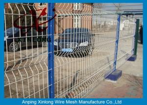 Quality Galvanized PVC Coated 3 Bends Welded Wire Garden Fence / Welded Wire Fence wholesale