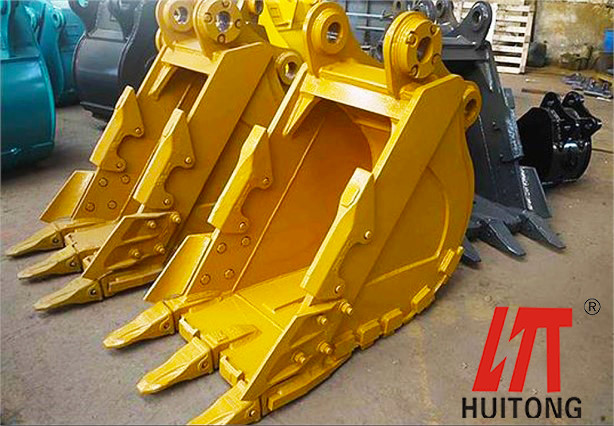 25 Ton Excavator Hydraulic Thumb Bucket Custumized Color