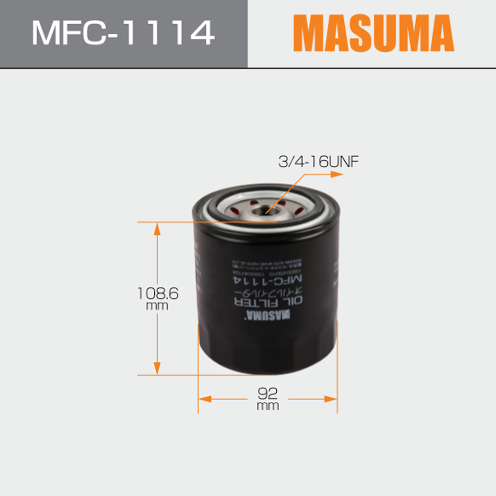 Spin-on Oil Filter 90915-TD003 AY100-TY023 for CHRYSLER JEEP GRAND CHEROKEE by MASUMA