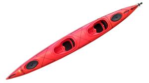Quality Customized Plastic 2 Person Fishing Kayak Boat With 5.6m Size For Adult wholesale