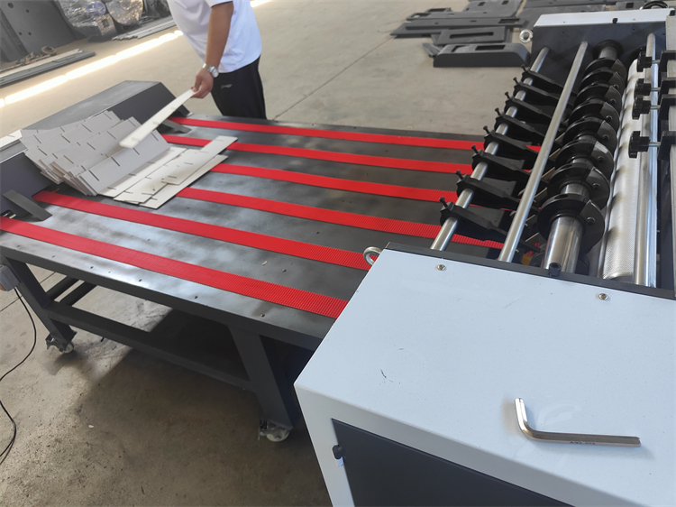 Corrugated Carton Box Nine Knife Partition Slotting Paper Sheet Cardboard Slitter Sheet Making Machine