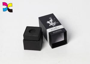 Quality Advanced Lid Custom Packaging Boxes Base Lip Stick Hardcover EVA Base Black Matte wholesale