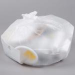 Clear Film Disposable Garbage Bags , Customized Small White Garbage Bags