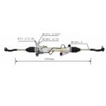 44250-02170 Auto Steering Rack For Toyota Corolla Zze130 Nze120