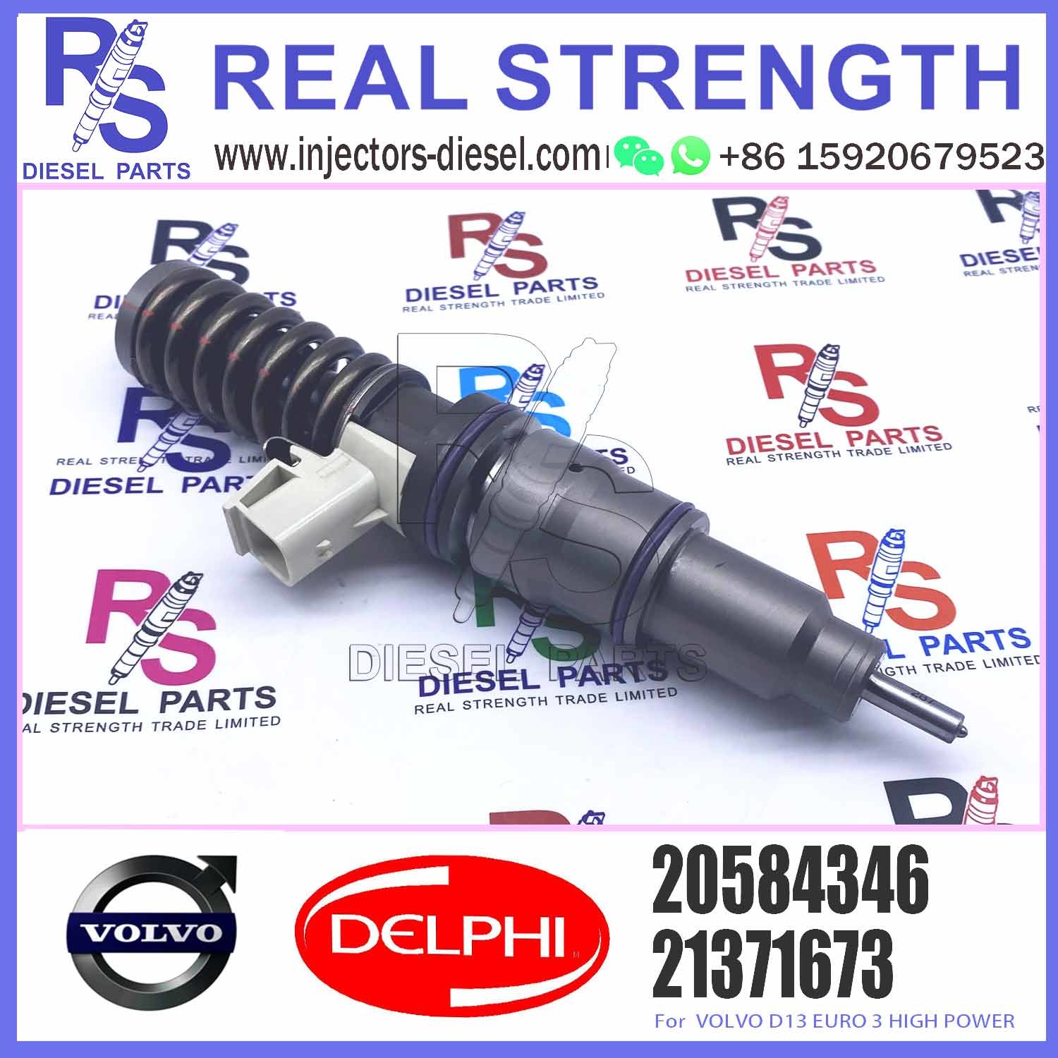 Diesel Engine Electronical Fuel Injector 20584346 21379944 injector for V-O-L-V Truck