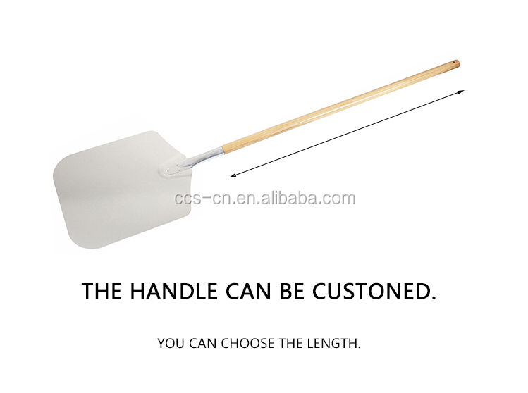132cm Long Handle Pizza Peel Aluminium Shovel Bandejas De Pasapalos De Piedra Pala Forno Pi 12 X 14 Aluminium