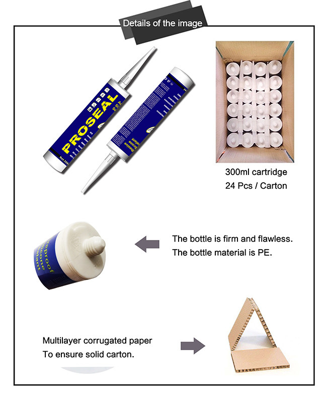 Anti Fungal Transparent MS Polymer Adhesive , Waterproof Gutter Sealant