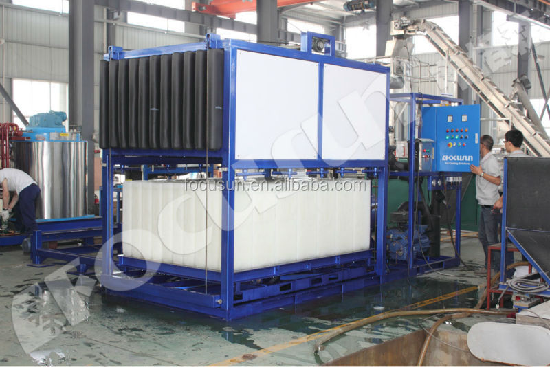 Lowest 1T 2T 3T 5T 10T 20T Block Ice Machine for Fresh Food Fishery Vegetables and Fruits