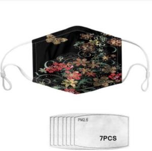 Quality Anti Air Pollution Decorative Cloth Face Mask wholesale