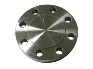 China 300LB Weld Neck Pipe Flanges SS400 Carbon Steel BS4504 Ring Joint Blind Flange on sale