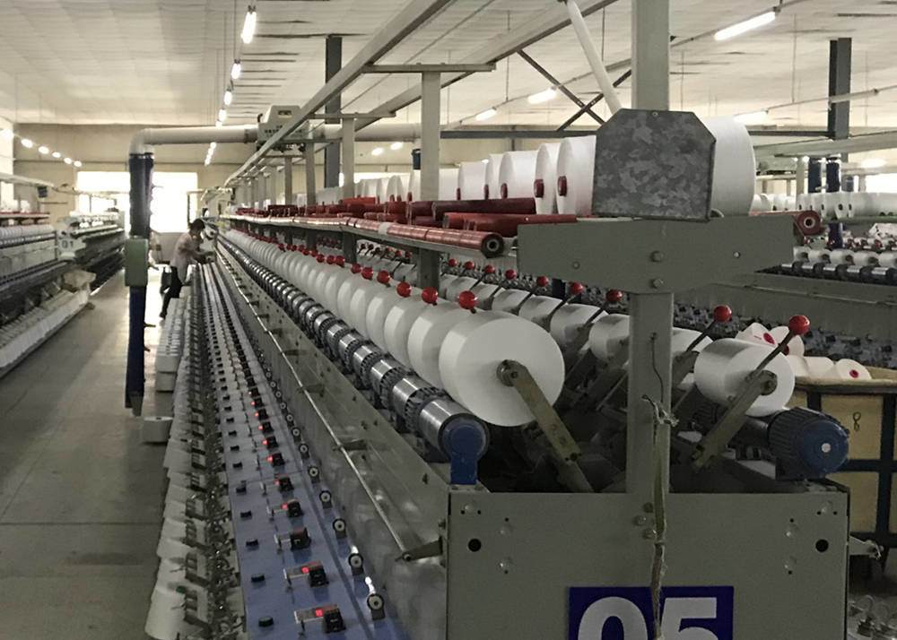 Optic White 40/2 Spun TFO Heat Set Polyester Yarn Reliable China Supplier