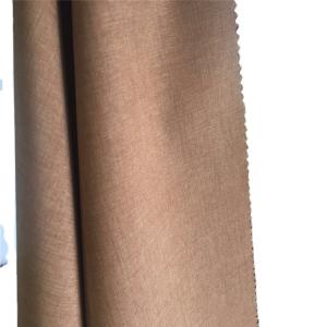 Quality Soft and Flowing 170D Polyester Doris Yarn Plain Woven Linen Fabric for Summer Dress wholesale