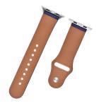 38 40 42 44mm Width Leather Watch Strap Bands For Apple Watches