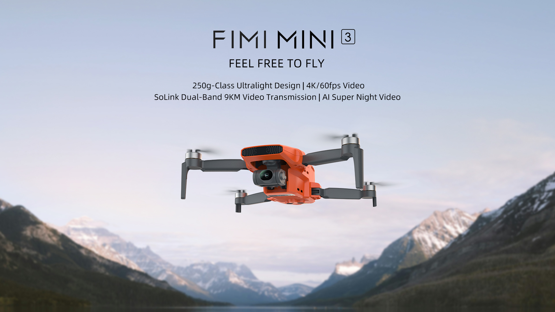 Fimi Mini 3 Mini Drone With Camera 4k 3 Axis Gimbal 29min Long Distance Drone Quadcopter Air Hover Optical Flow On Live Drone