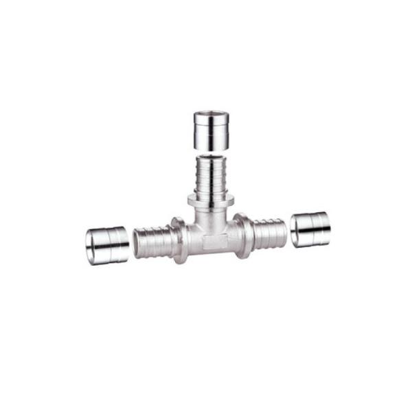 Female Straight Connector PF4008 pex sliding axial press fitting size:16X16x16