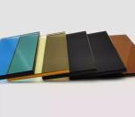 4mm 5mm Tinted Tempered Glass Toughened Glass For Window Construction And