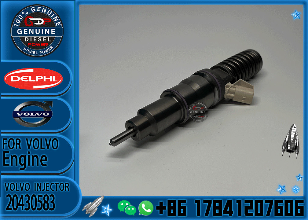 High Quality New Diesel Fuel Injector 20430583 fuel injector BEBE4C00001 BEBE4C00101 For VOLVO FH12 FM12 NH12