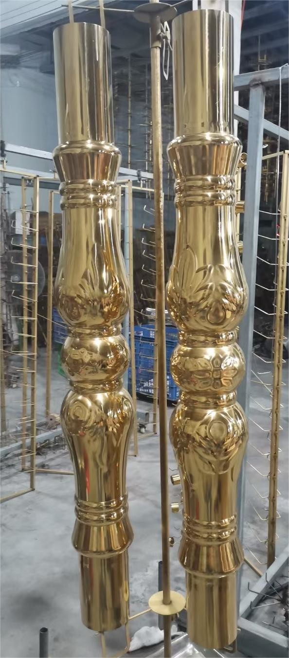 SS Inox Furniture Sheet PVD Coating Equipment , Titanium Coating Machine