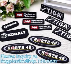 China Customize 3D Silicone Patch, Garment Label, Apparel Accessories, Clothing Label Tag, Pvc Patch, Rubber Badge on sale