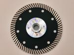 Diamond Turbo Disc 230 mm for Fast Metal Cutting of Stone Slabs Tiles Ceramic