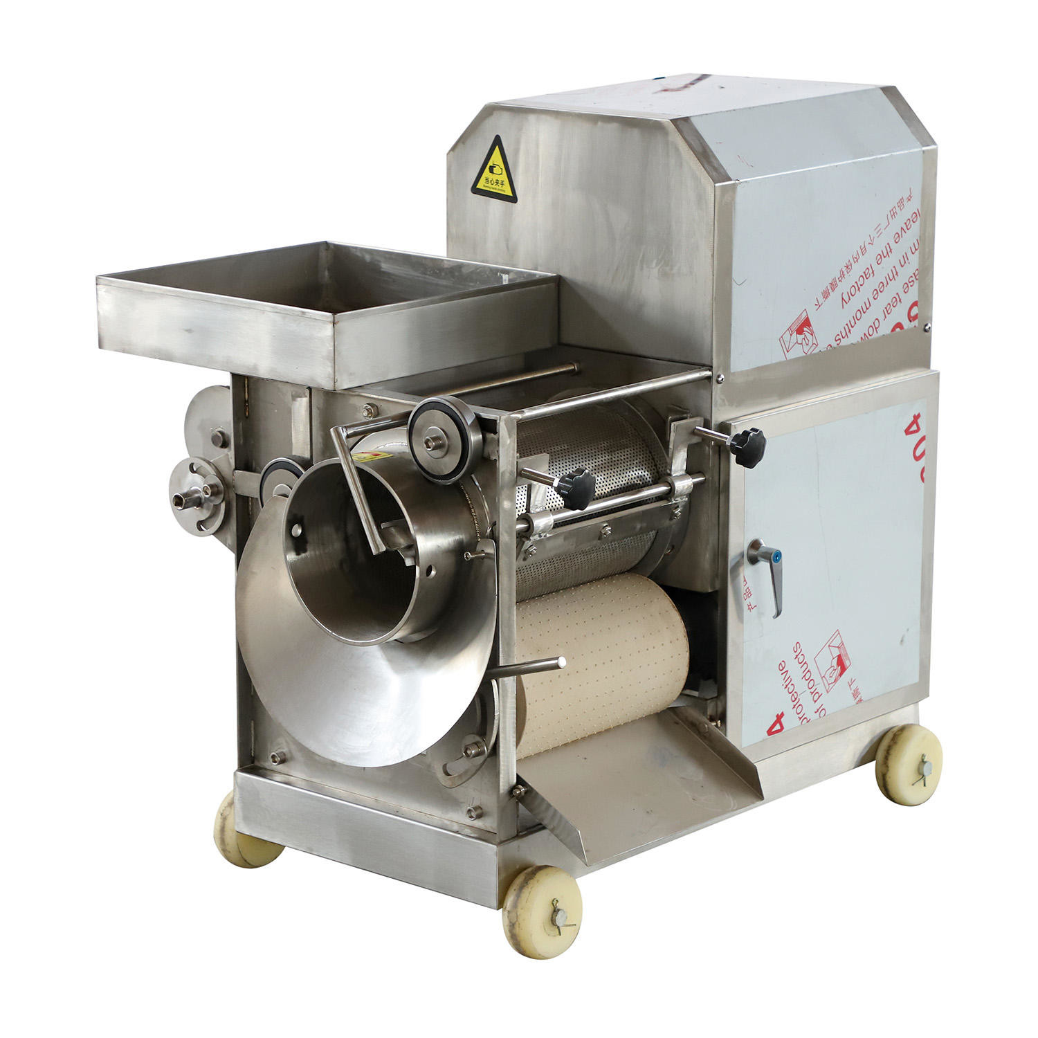 Automatic 380V 220v Fish Meat Bone Separator Machine 180-300kg/H