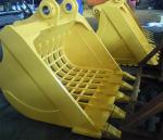 Backhoe Excavator Skeleton Bucket Attachment Nm400 Q355B Steel Material
