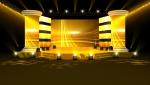 2 Eyes Audience Professional COB Blinder Gold Matrix Led Theatre Light