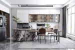 Modern Integral Kitchen Island Kitchen Island Wood Melamine Kitchen Cabinets