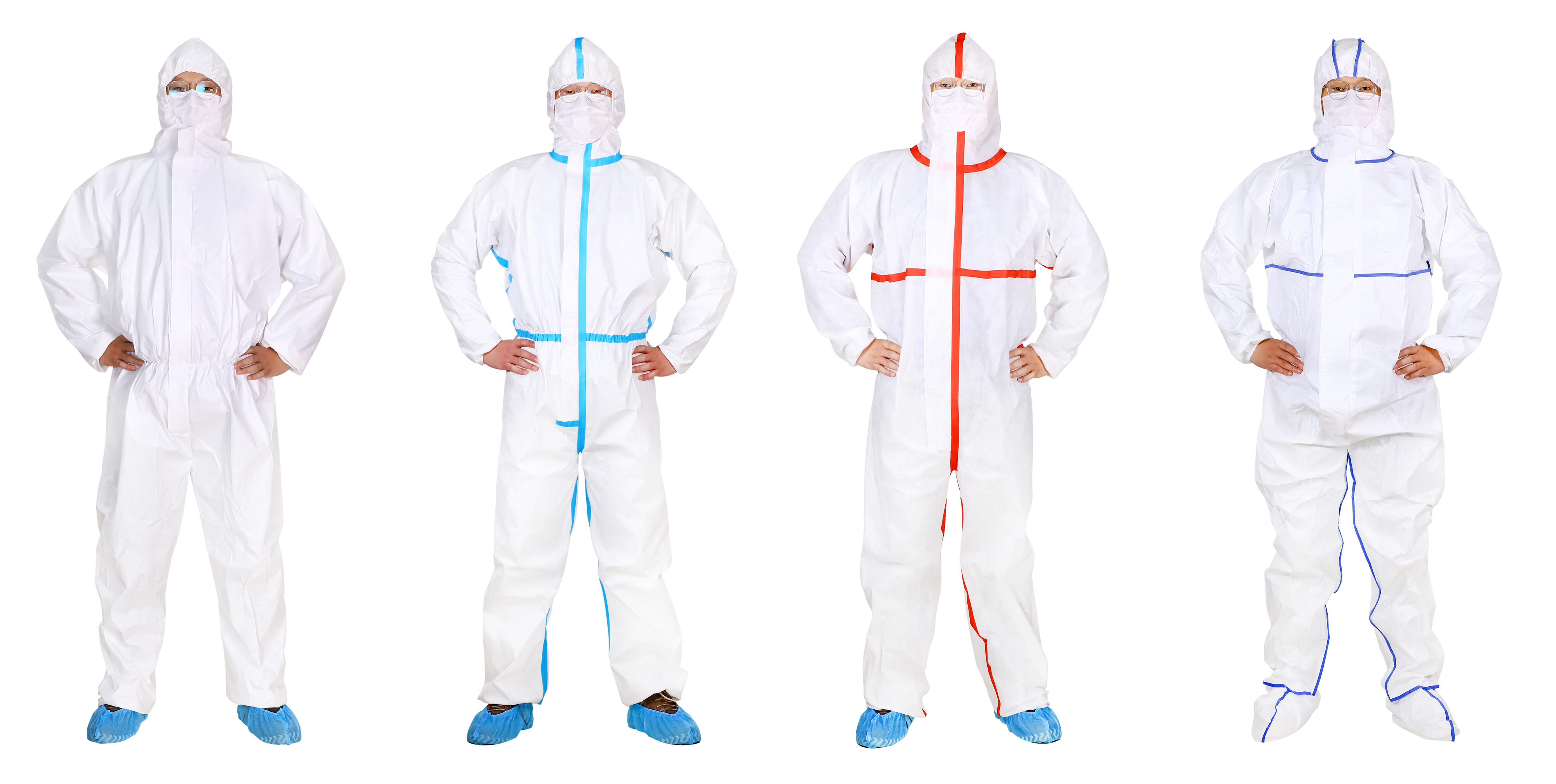 180gsm-220gsm Hospital Surgical Scrubs Non Sterile Two Pieces Disposable Doctor Gown