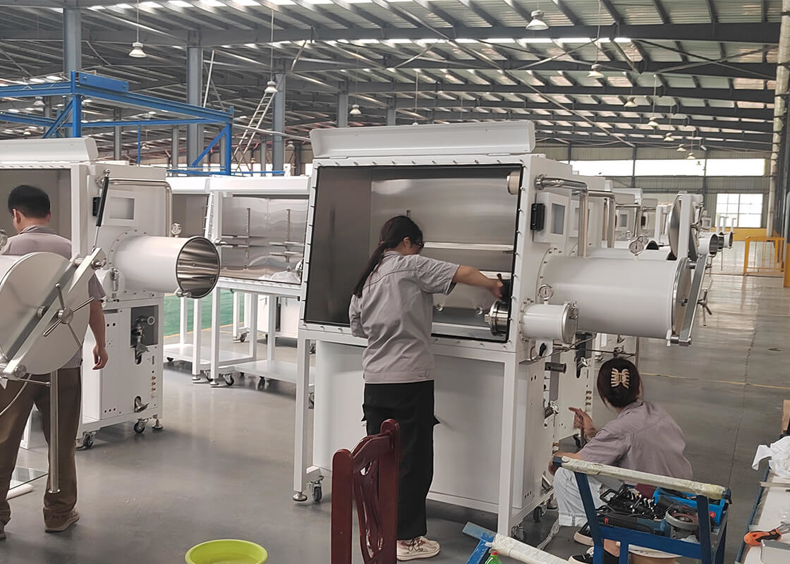 TENCAN GBP750S-4(2400) Laboratory Glovebox Inert Gas Glove Box Integrated/Split Design Glove Box With Purification System