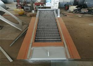 Quality Customized Wastewater Fine Screens SS304 SS316 Material 75° Inclined Angle wholesale