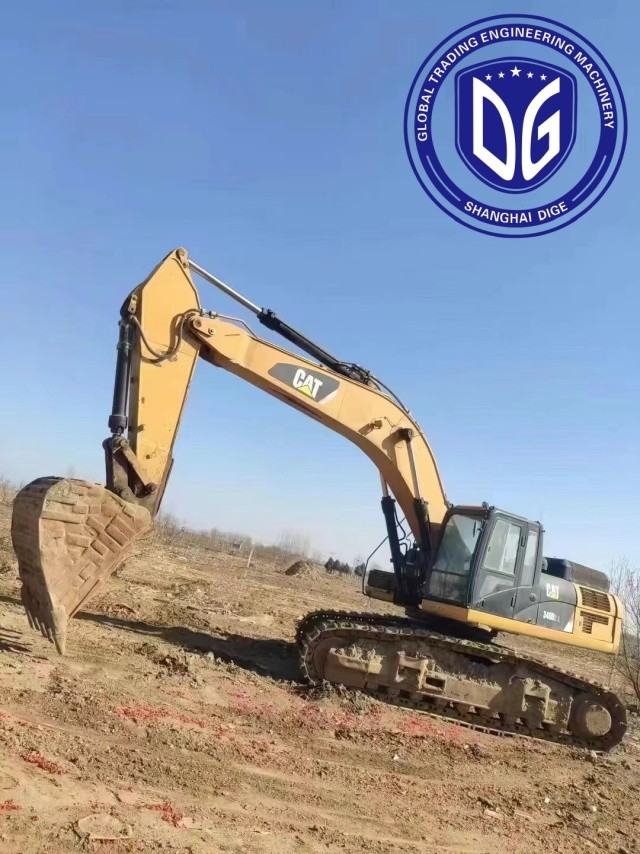 Trench Digger 340D2L Used Caterpillar Excavator 40 Ton Time Tested Earth Handler Excavator