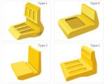 Komatsu PC1250 Excavator Bucket Heel Shroud Casting Corner Wear Shoe