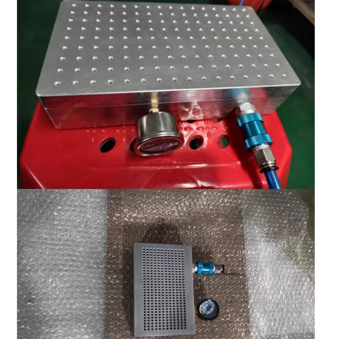Custom Modular Vacuum Chuck Kit With Replaceable Chuck Plates For CNC Machining Centers