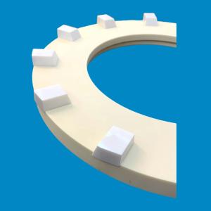 Quality Max Temperature 1600-1650℃ Alumina Ceramic Crusher Parts High Output wholesale
