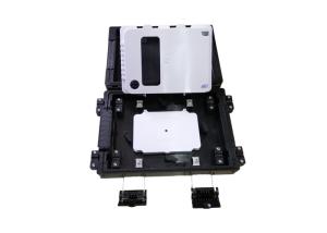 Quality 12fibers 9SC 1X8 PLC Fiber Optic Terminal Box Aerial Hanged wholesale