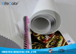Quality Eco Solvent PP Synthetic Paper , Adhesive Matte Polypropylene Film Rolls wholesale