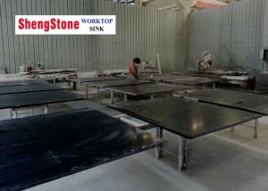 Quality Black Epoxy Resin Chemistry Lab Countertops Flat Edge Acid Resistance wholesale