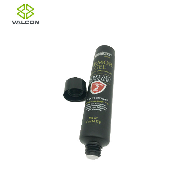 5 OZ Customized Gel Cosmetic Tube Containers Matte Varnish PE Material