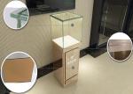 Modern Jewelry Glass Display Cabinet With Lights , Retail Jewelry Display Cases