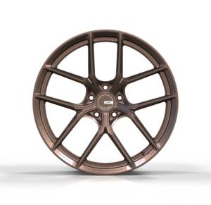Quality 18x7.5 5x120 Lightweight Wheels ET25 Brushed Brown Aluminum Alloy wholesale
