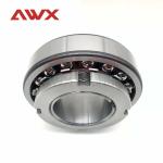 Double Row Aligning Ball Bearings P0 Precision Rating Chrome Steel Nylon Cage