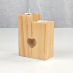 Eco Friendly Wooden Sublimation Candle Holder Ambient Decoration MDF Sublimation