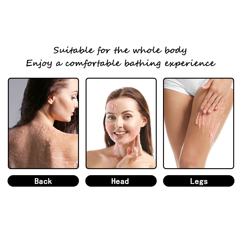 OEM Private Label Mineral Salts Scrub And Organic Fruit Extracts