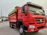 6×4 Drive Wheel Front Lifting Style 375HP HOWO Tippers Truck 25t Heavy Duty Dump